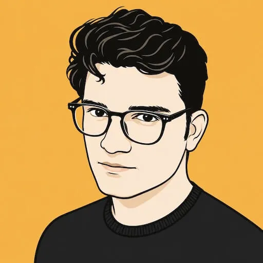 Illustrated headshot of Satya Janghu